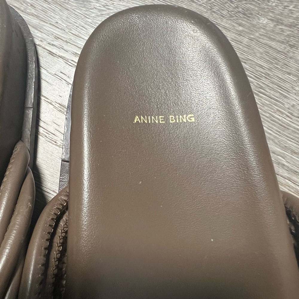 Anine Bing Brown Women Sandals- 39‎ - Picture 3 of 7